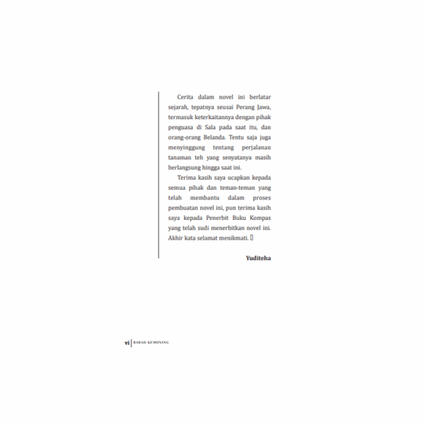 BABAD KEMUNING NOVEL - Yuditeha